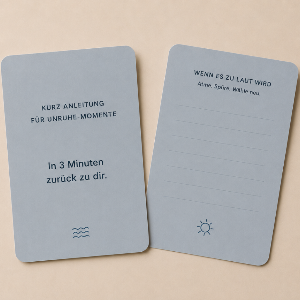 Innere Unruhe stoppen - Dein SOS-Kit für Nervosität, Anspannung & nicht runterkommen